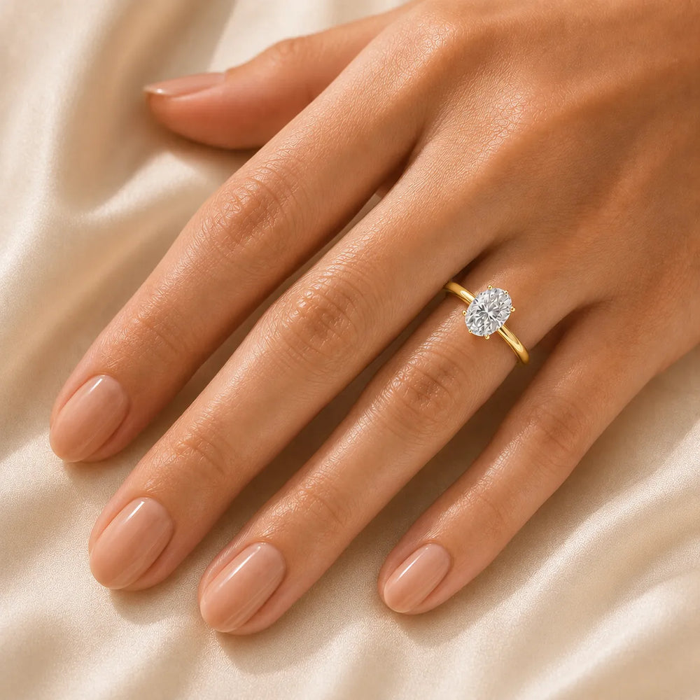 Classic Six-Prong Solitaire Ring
