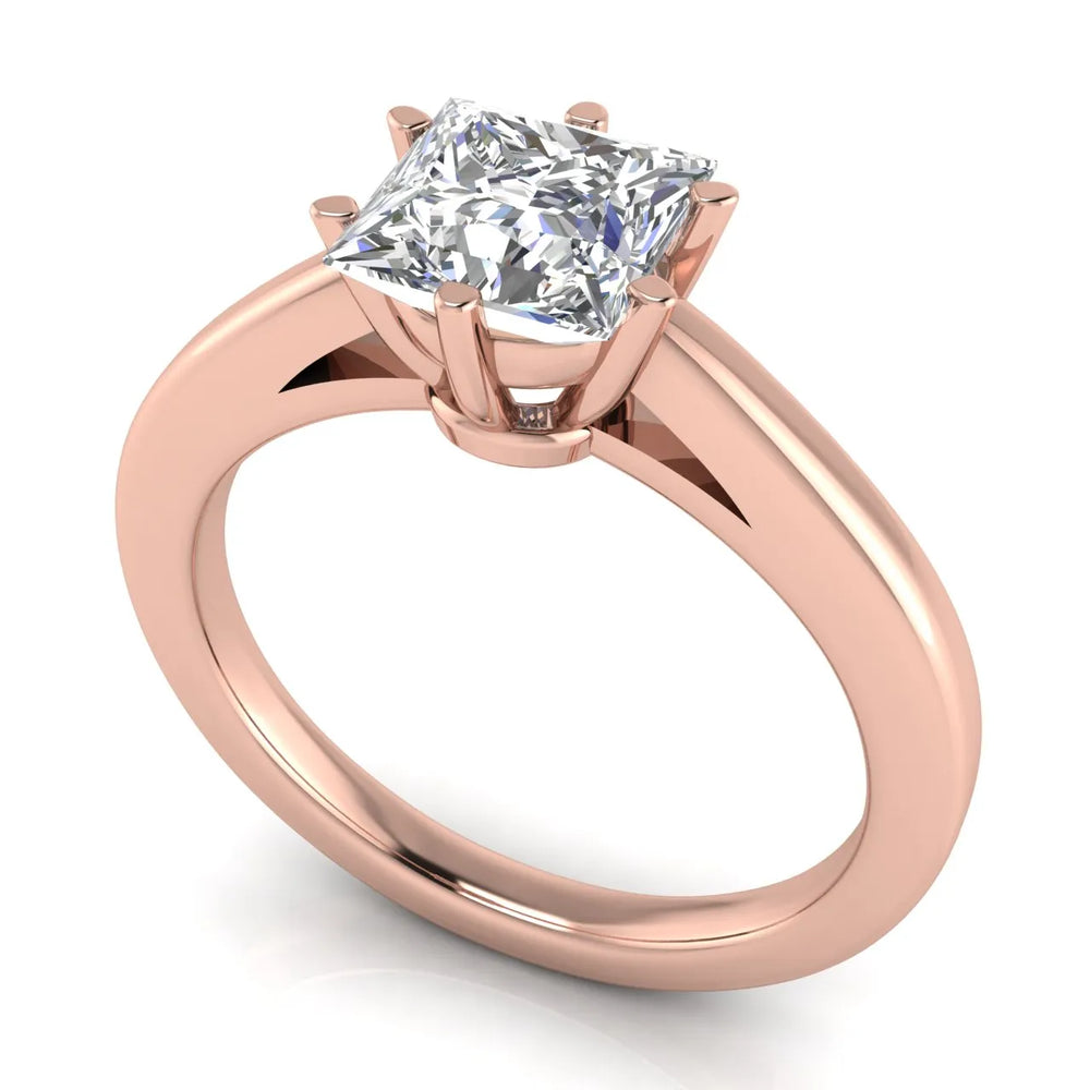 Classic Six-Prong Solitaire Ring