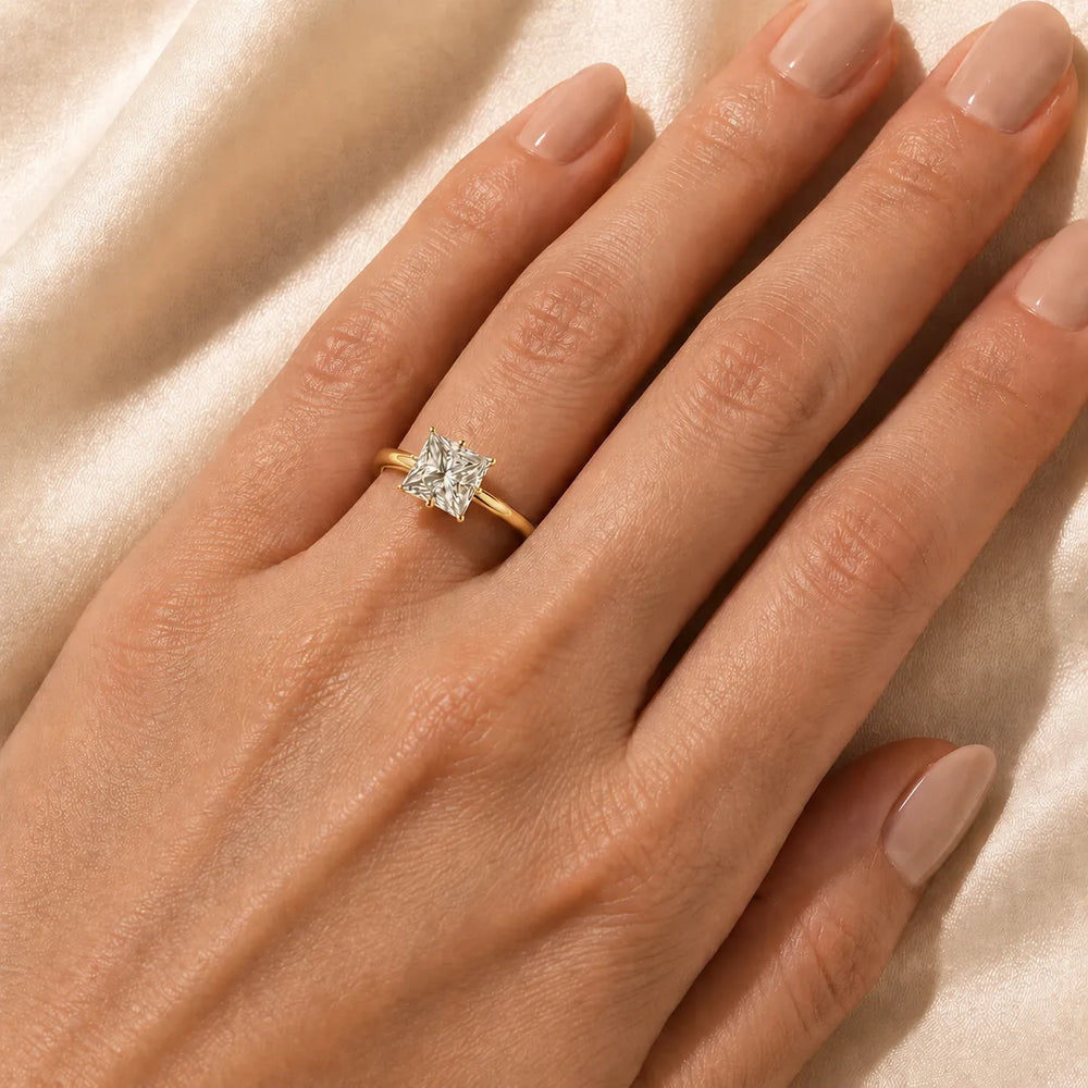 Classic Six-Prong Solitaire Ring