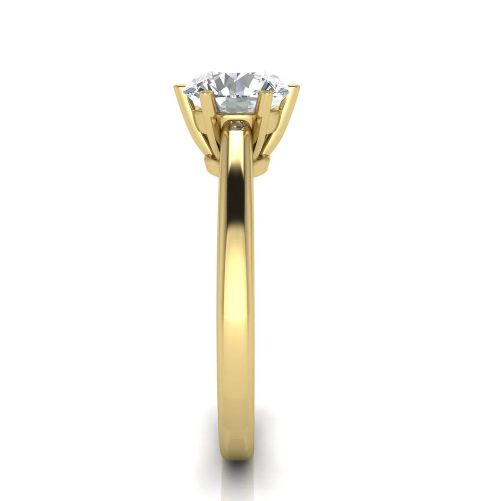 Classic Six-Prong Solitaire Ring