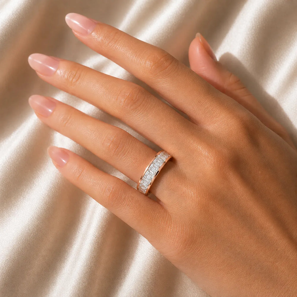 Classic Baguette Symphony Ring