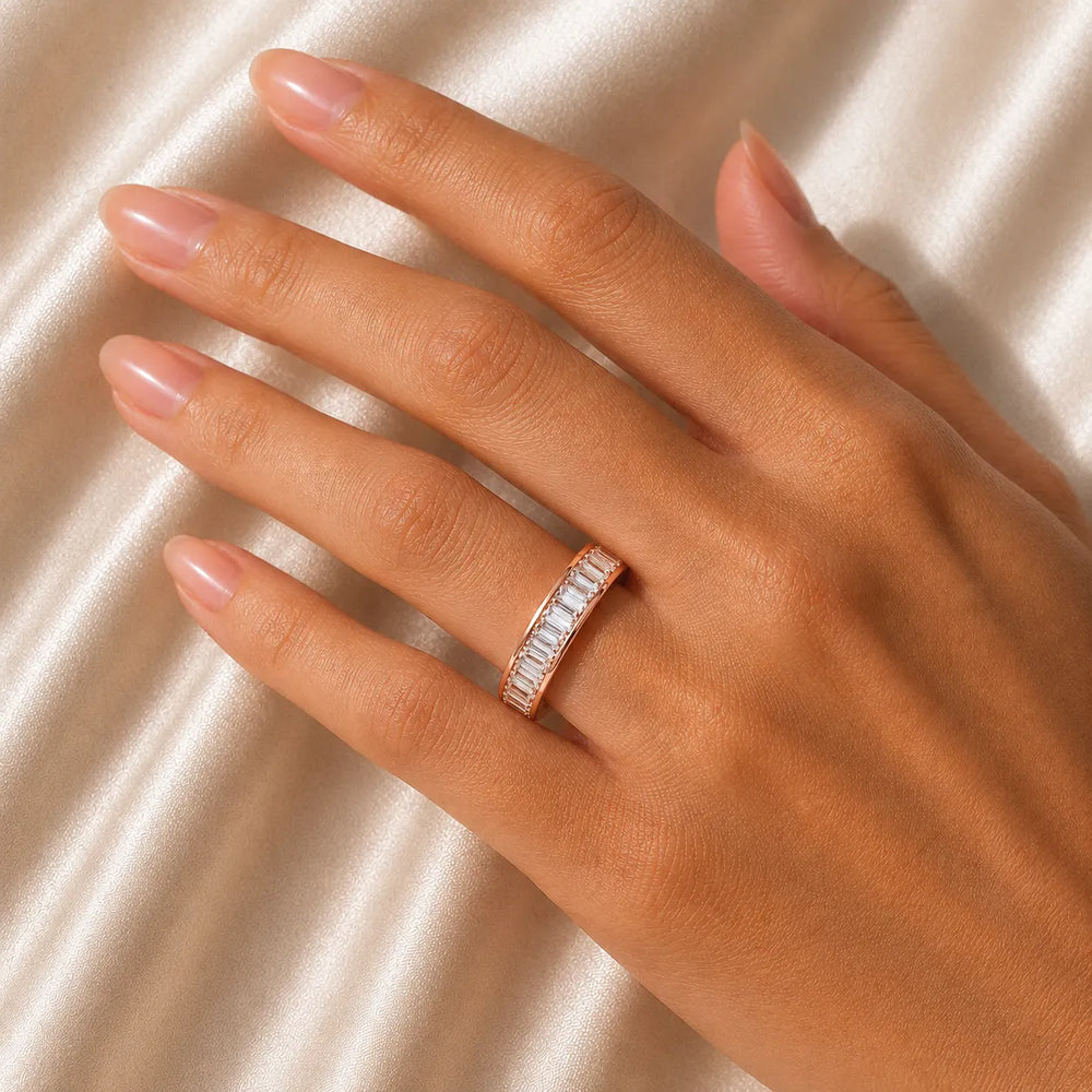 Classic Baguette Symphony Ring
