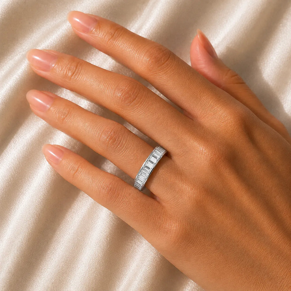 Classic Baguette Symphony Ring