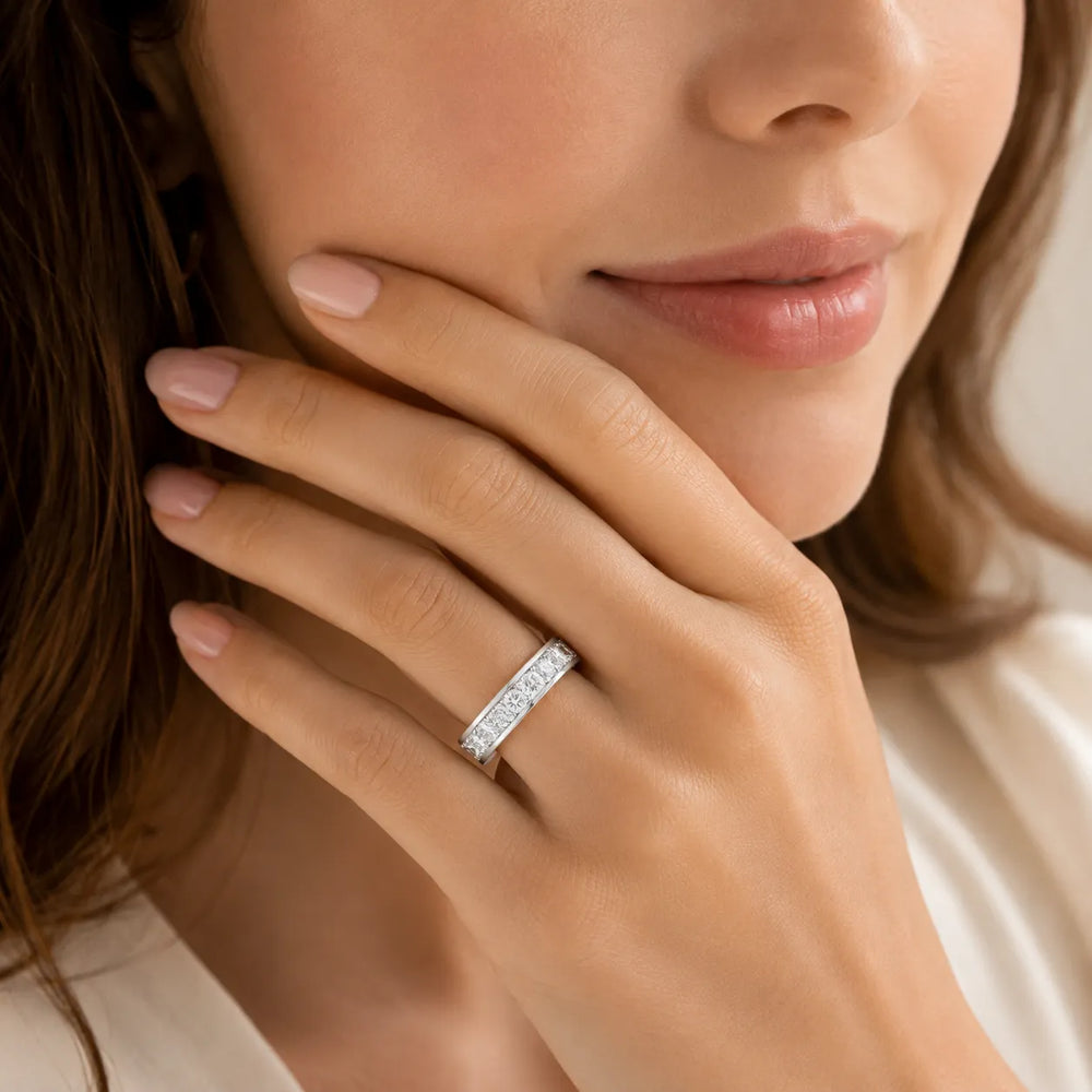Classic Baguette Symphony Ring