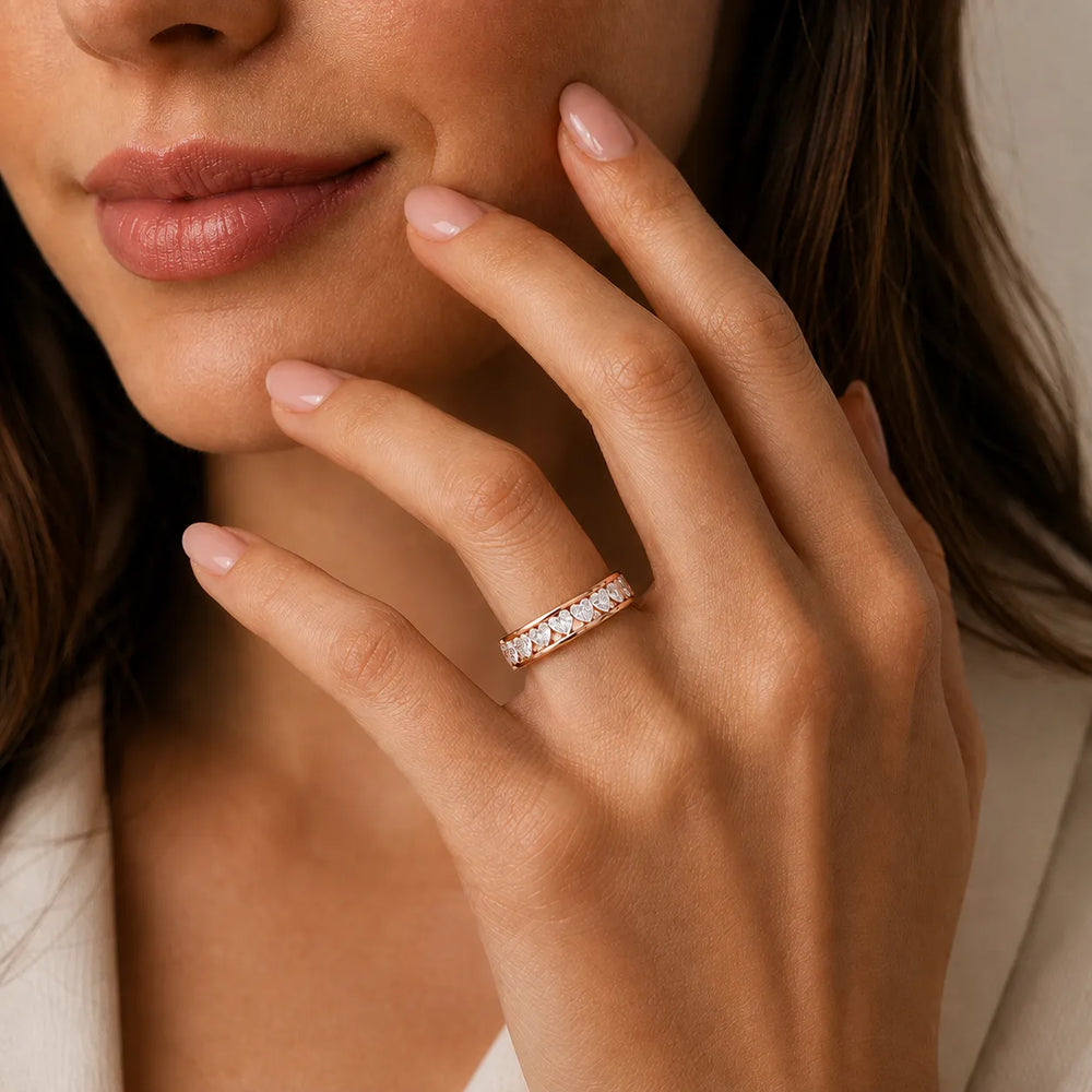 Classic Baguette Symphony Ring