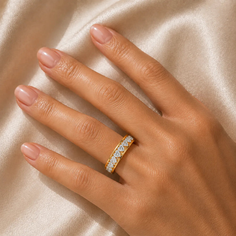 Classic Baguette Symphony Ring