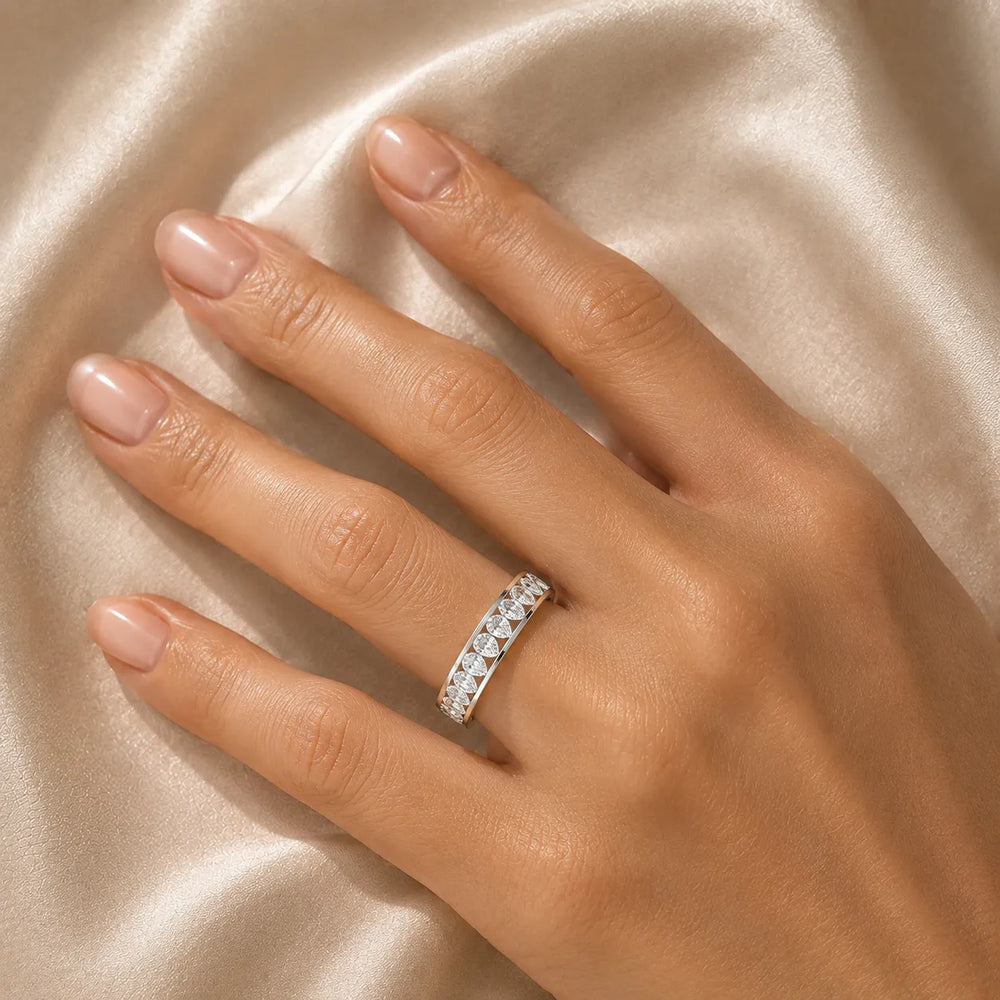 Classic Baguette Symphony Ring