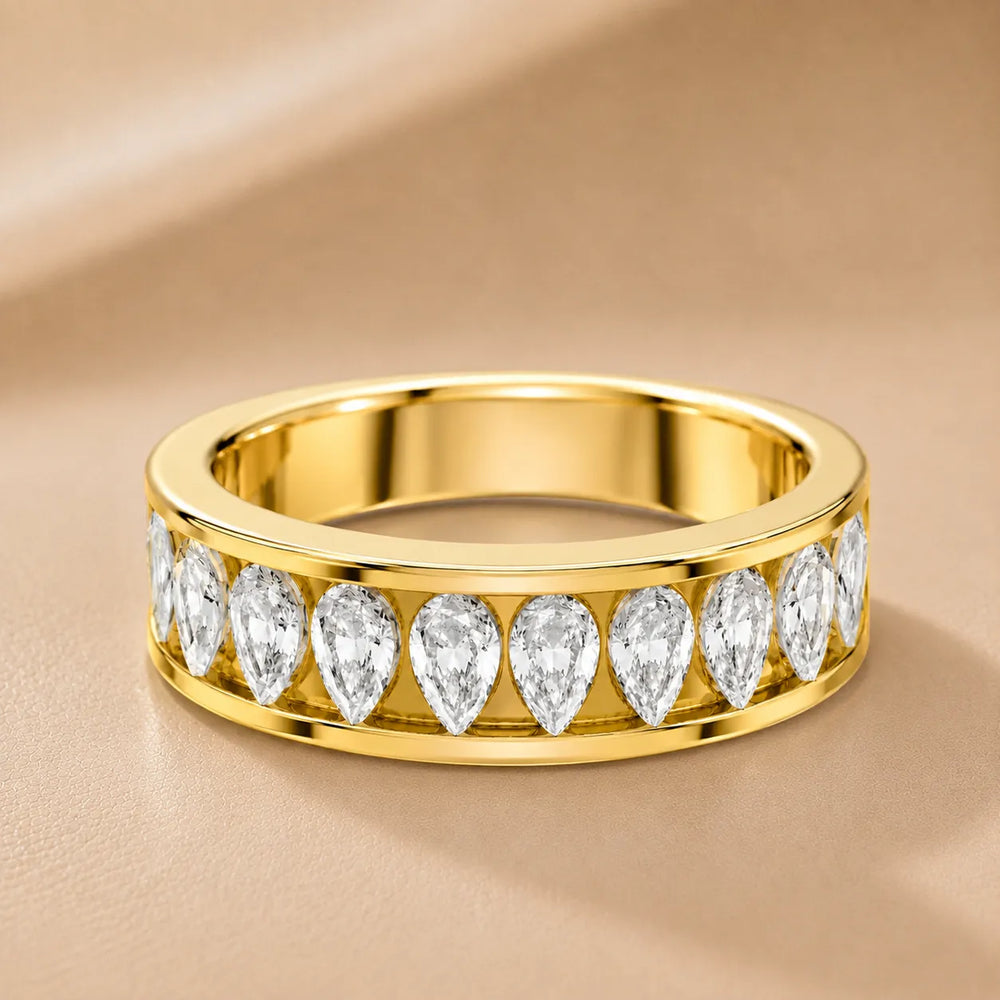 Classic Baguette Symphony Ring