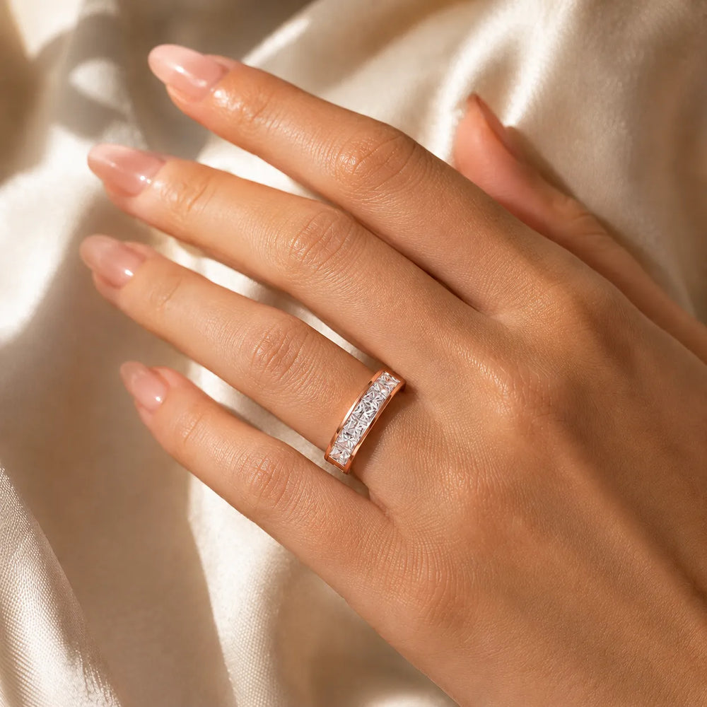 Classic Baguette Symphony Ring
