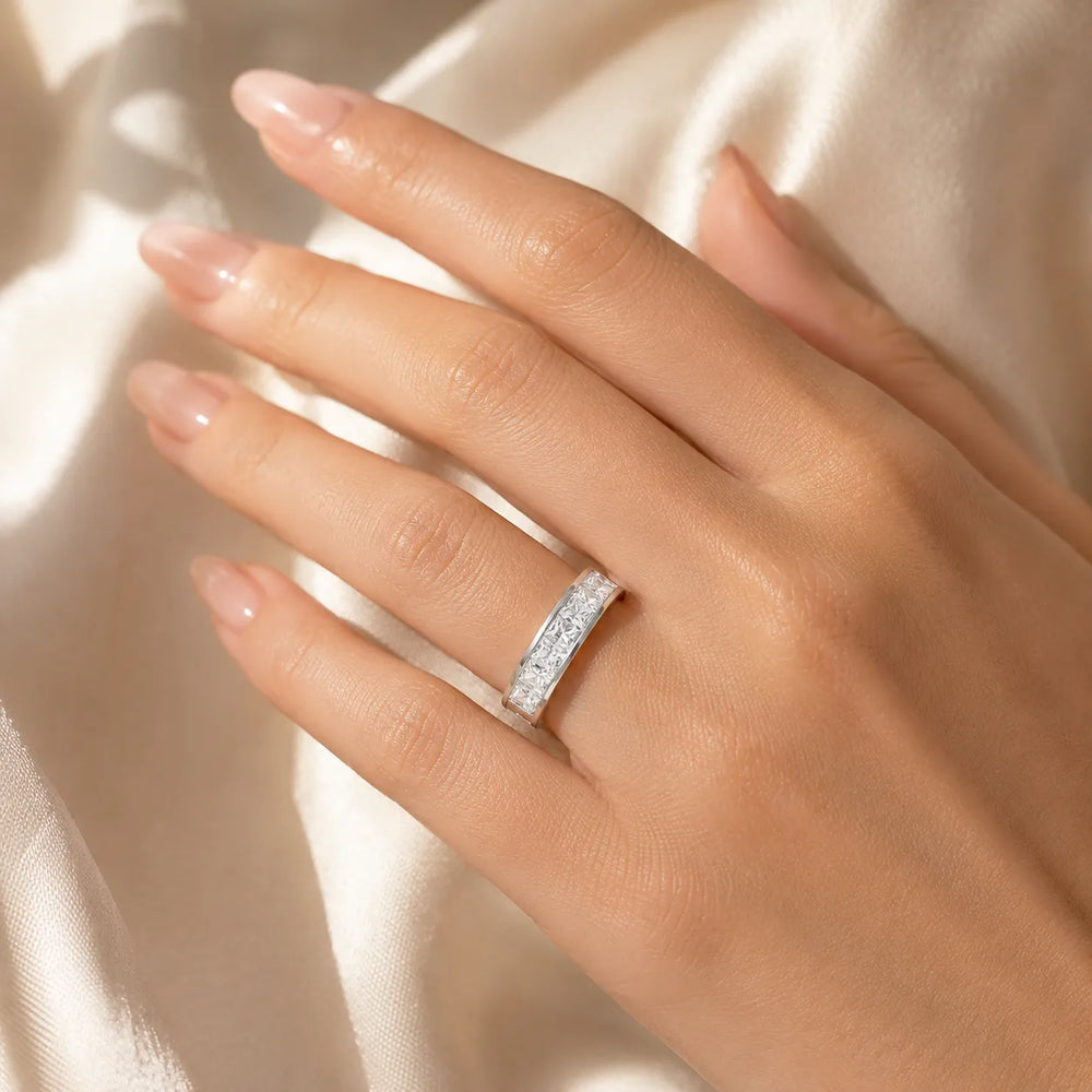 Classic Baguette Symphony Ring
