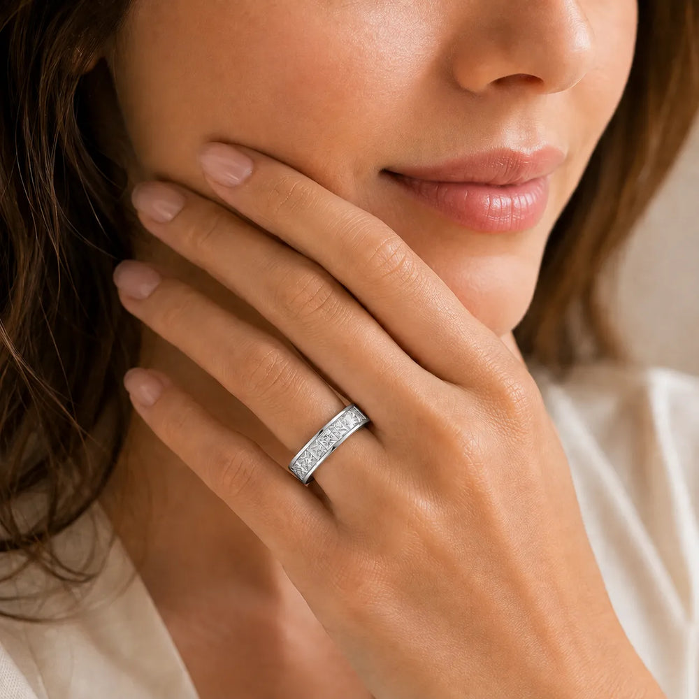 Classic Baguette Symphony Ring