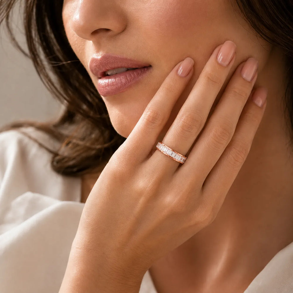 Classic Baguette Symphony Ring