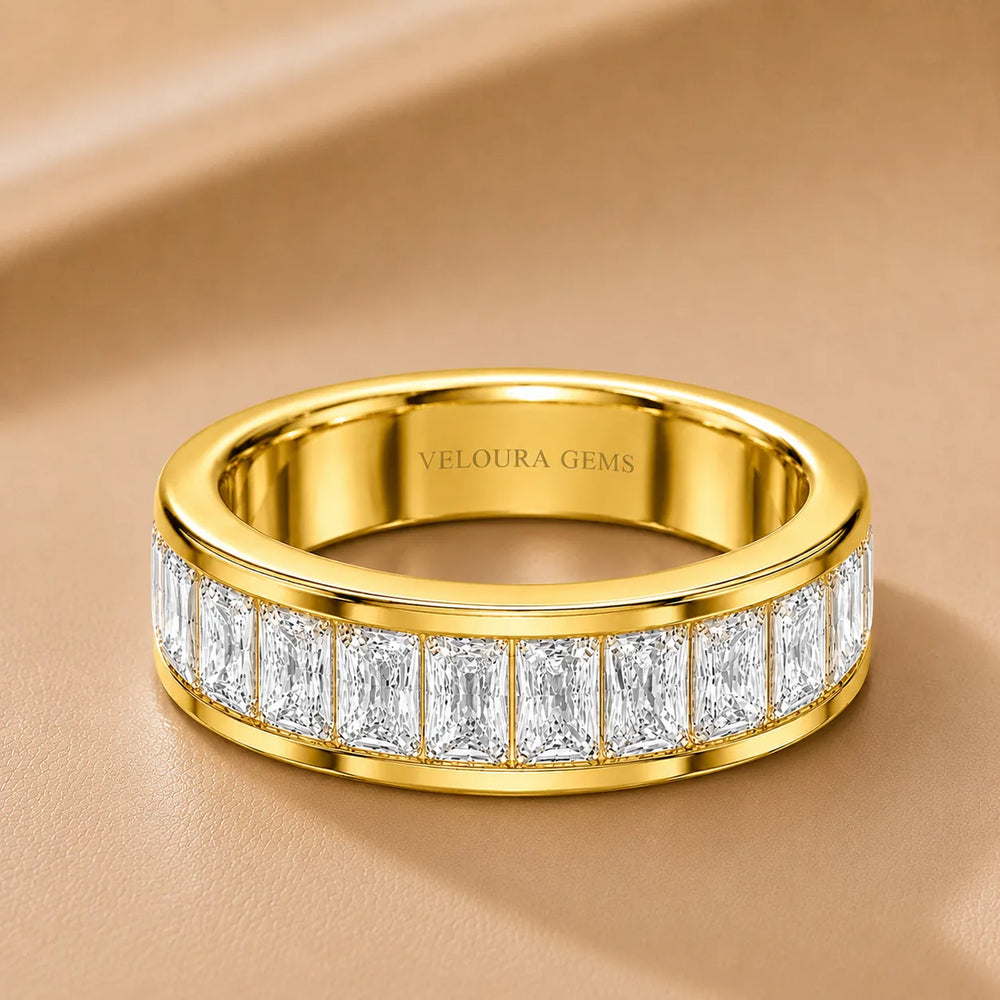 Classic Baguette Symphony Ring