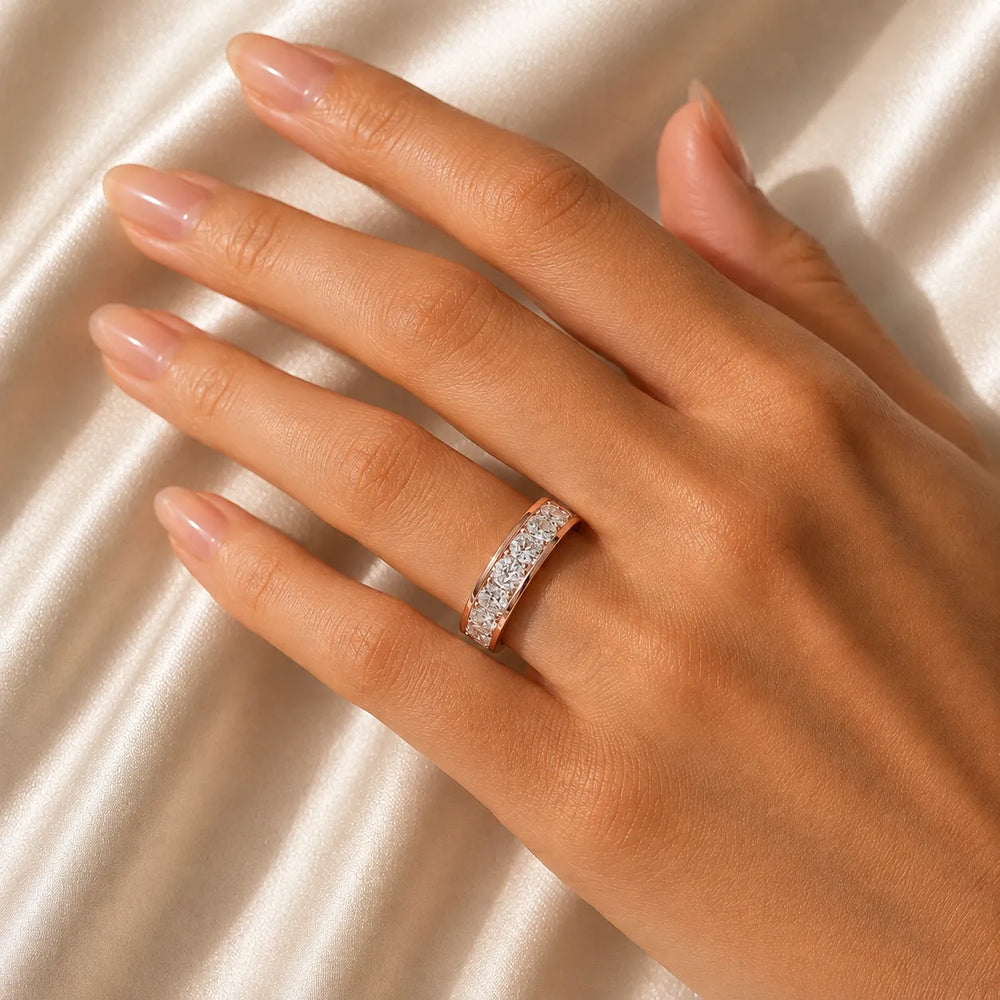 Classic Baguette Symphony Ring