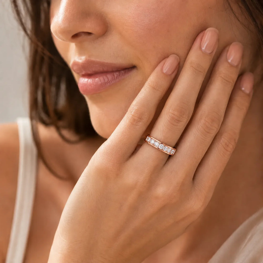 Classic Baguette Symphony Ring