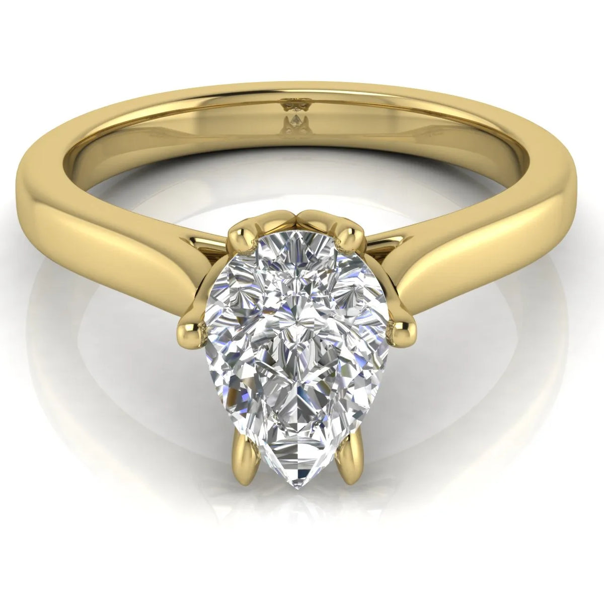 Classic Solitaire Ring with Elegant Center Stone