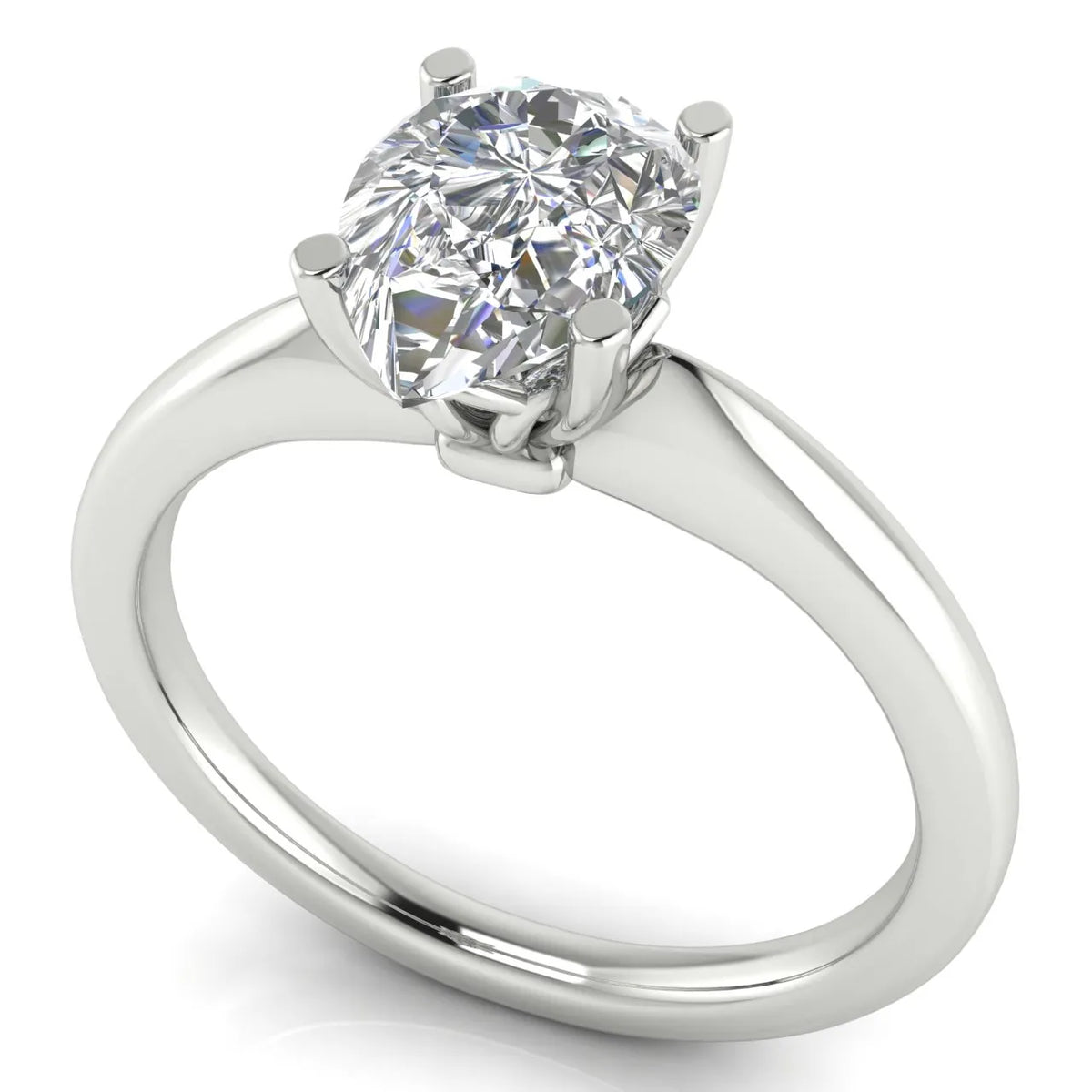 Elegant Solitaire Ring with Timeless Appeal