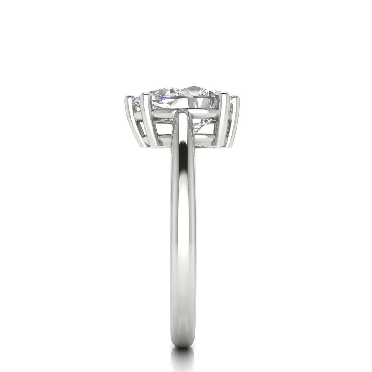 Elegant Solitaire Ring with Classic Prong Setting