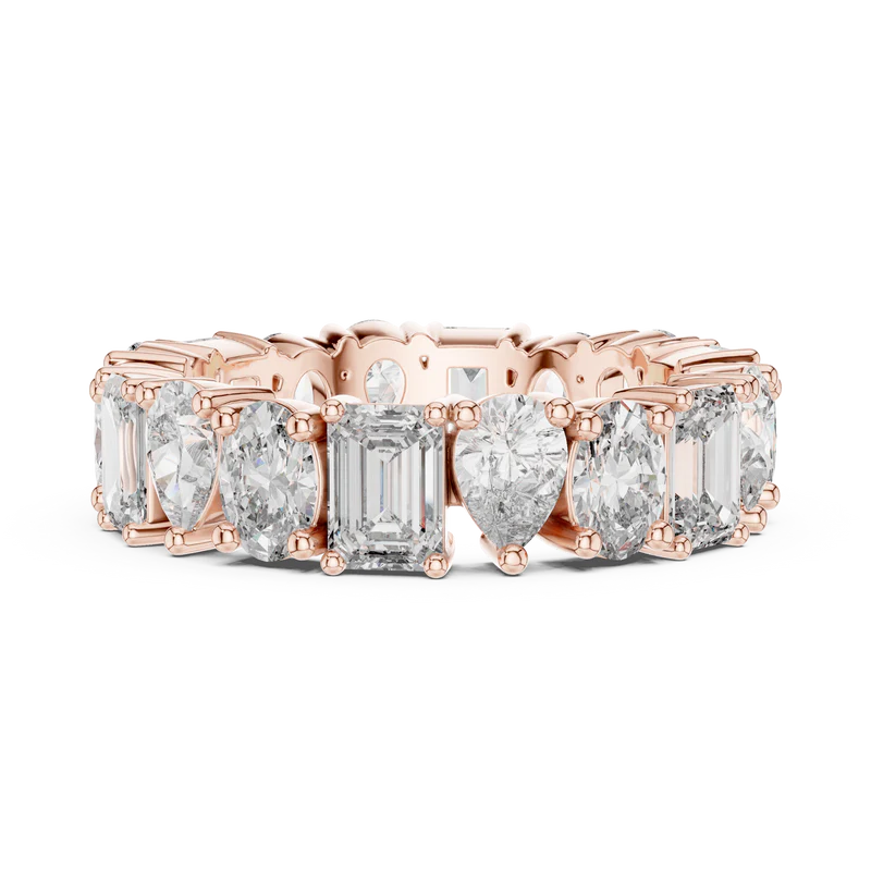 Eternal Mixed-Cut Diamond Band
