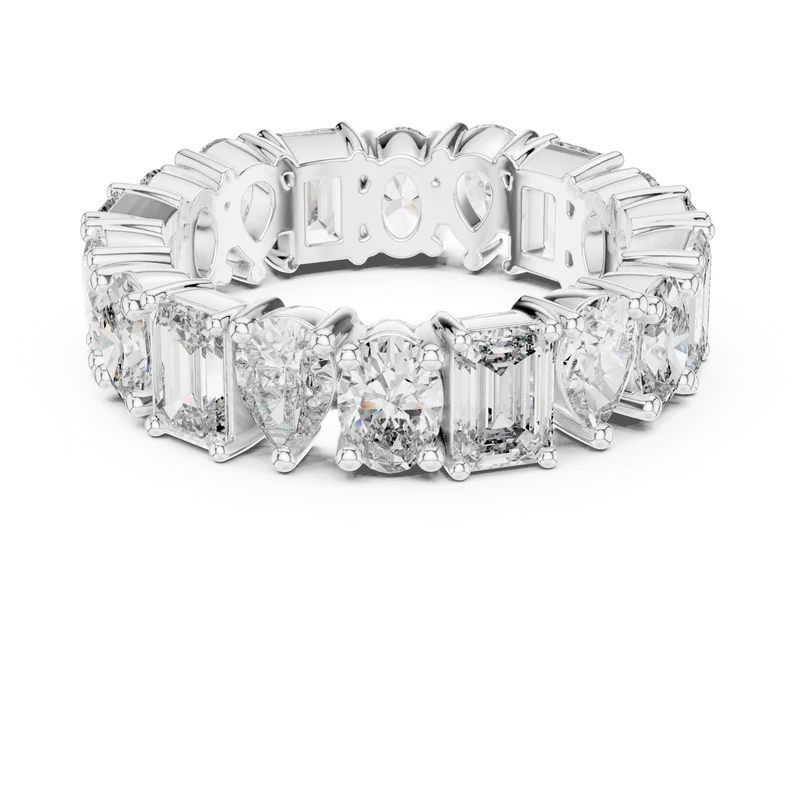 Eternal Mixed-Cut Diamond Band