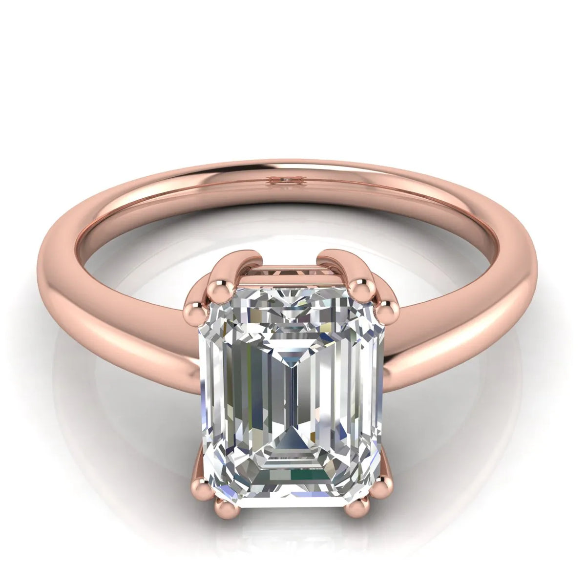 Elegant Solitaire Ring with Classic Prong Setting
