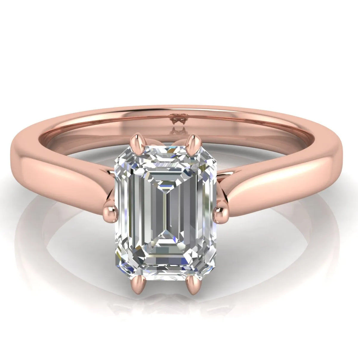 Classic Solitaire Ring with Elegant Center Stone