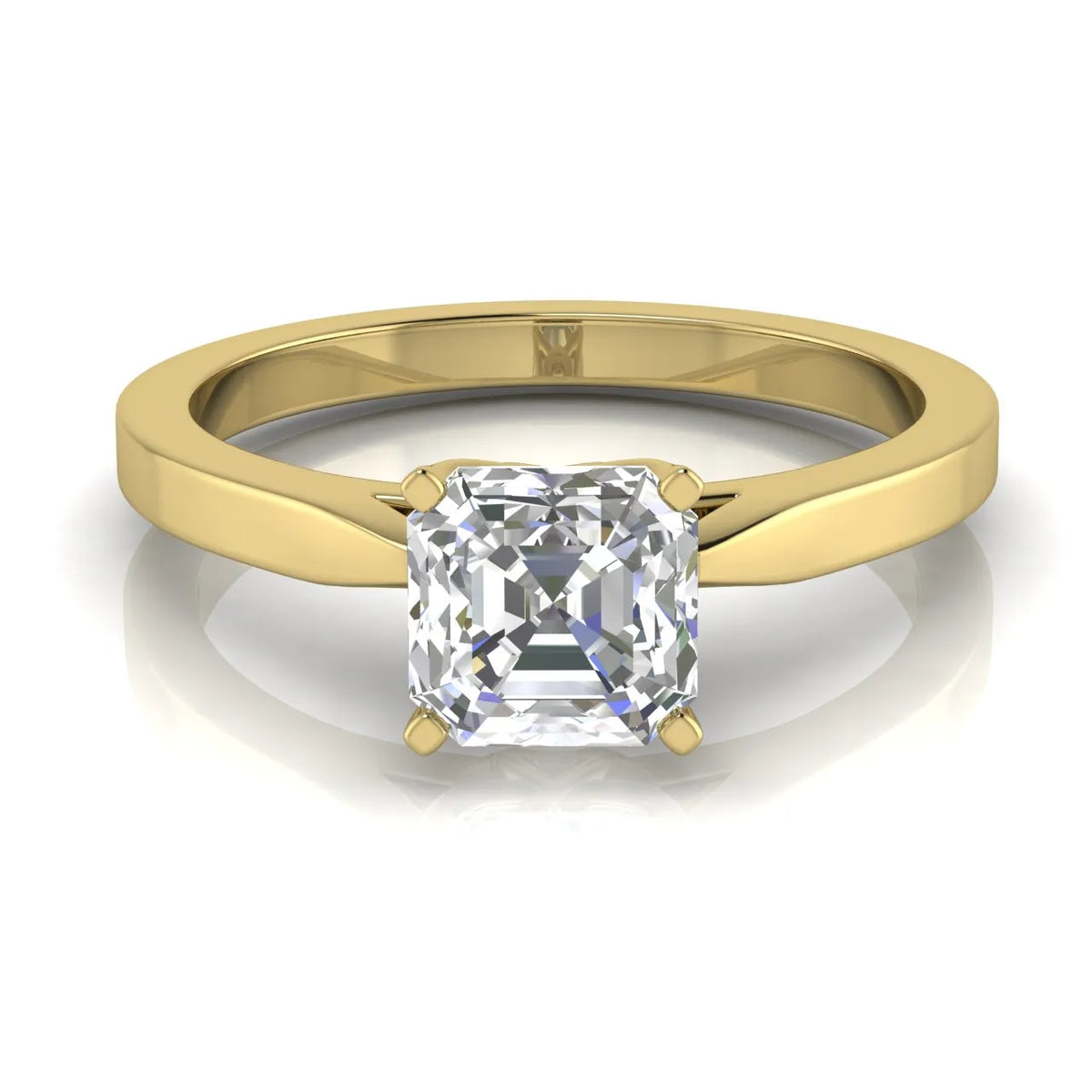 Timeless Solitaire Ring with Minimalist Design