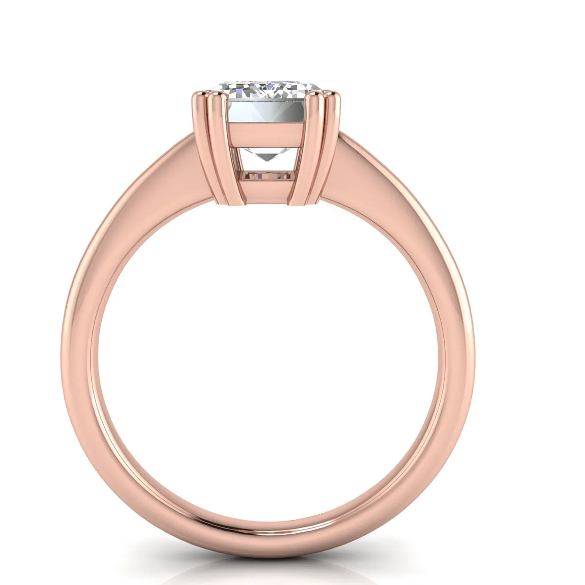 Elegant Solitaire Ring with Classic Prong Setting