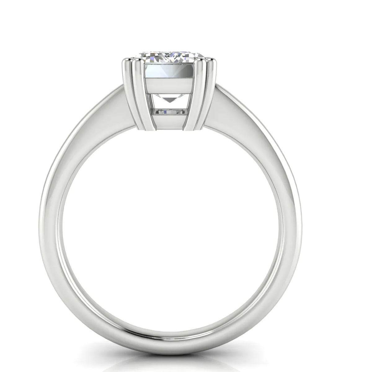 Elegant Solitaire Ring with Classic Prong Setting