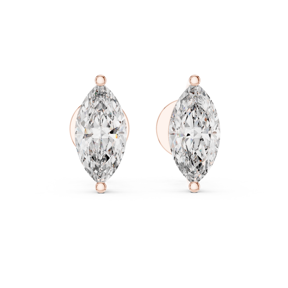 The Royal Marquise Studs earring