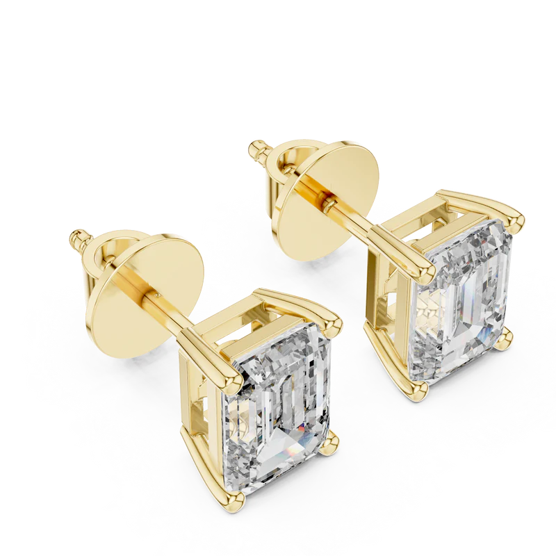 The Classic Emerald Brilliance Studs