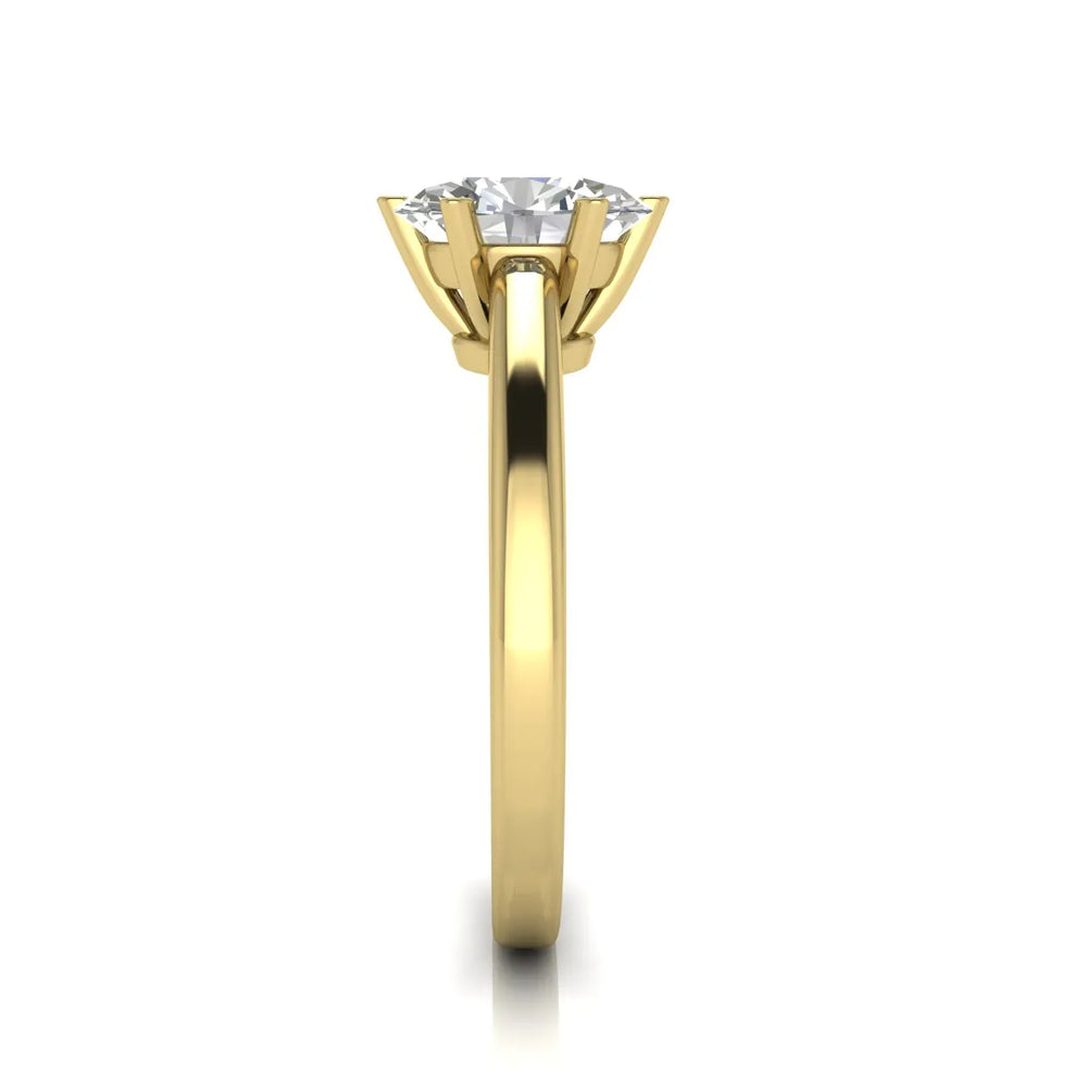 Elegant Solitaire Engagement Ring