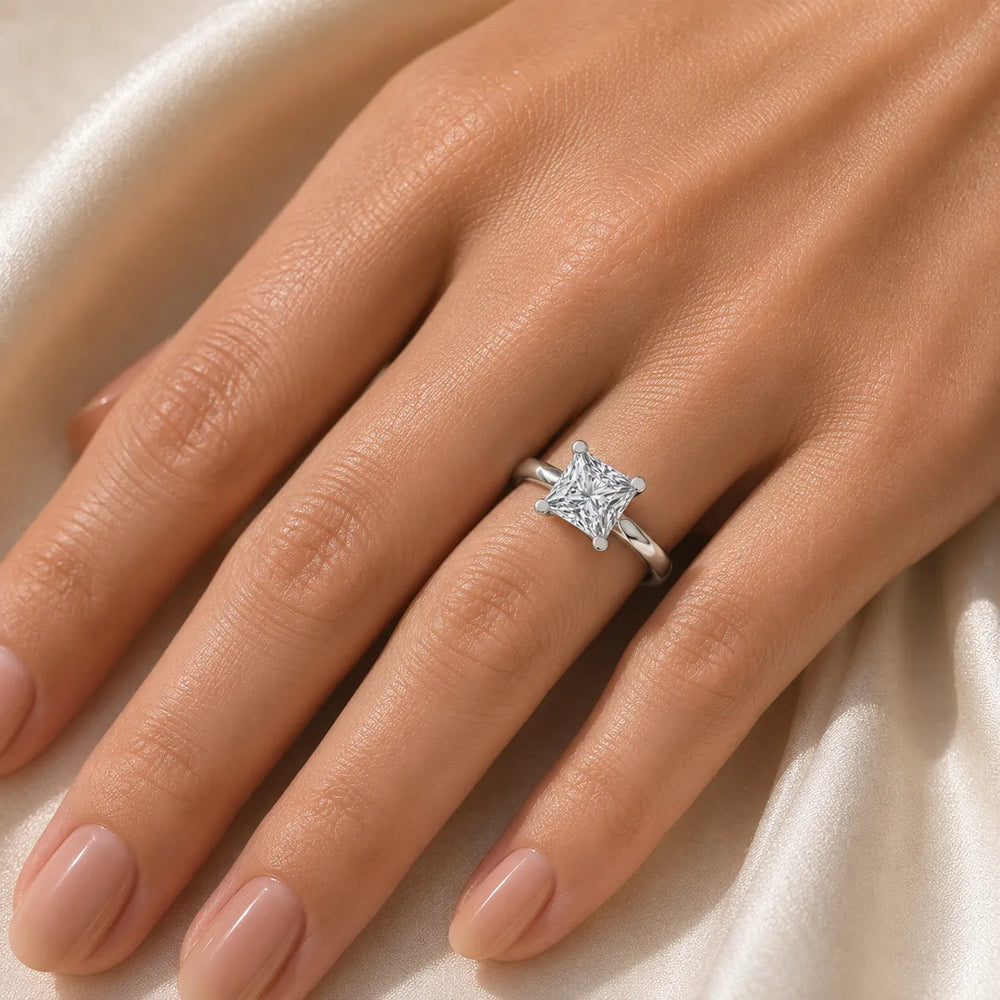 Elegant Solitaire Engagement Ring