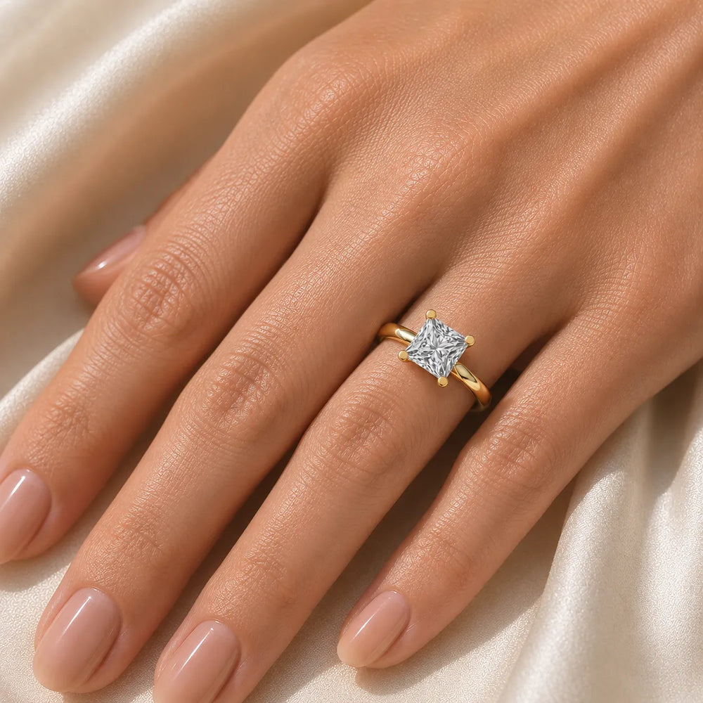 Elegant Solitaire Engagement Ring