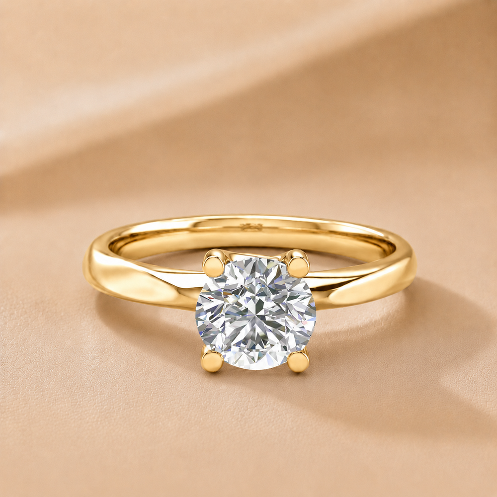 Elegant Solitaire Engagement Ring