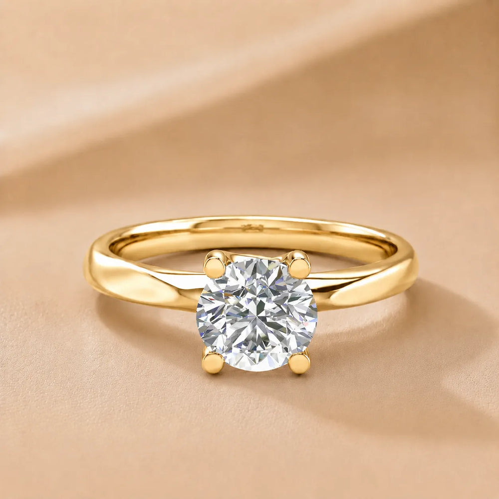 Elegant Solitaire Engagement Ring