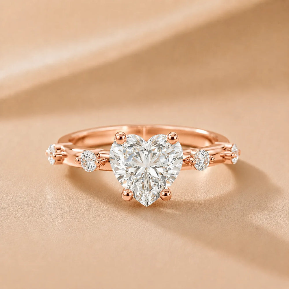 Elena Radiance Oval Diamond Engagement Ring