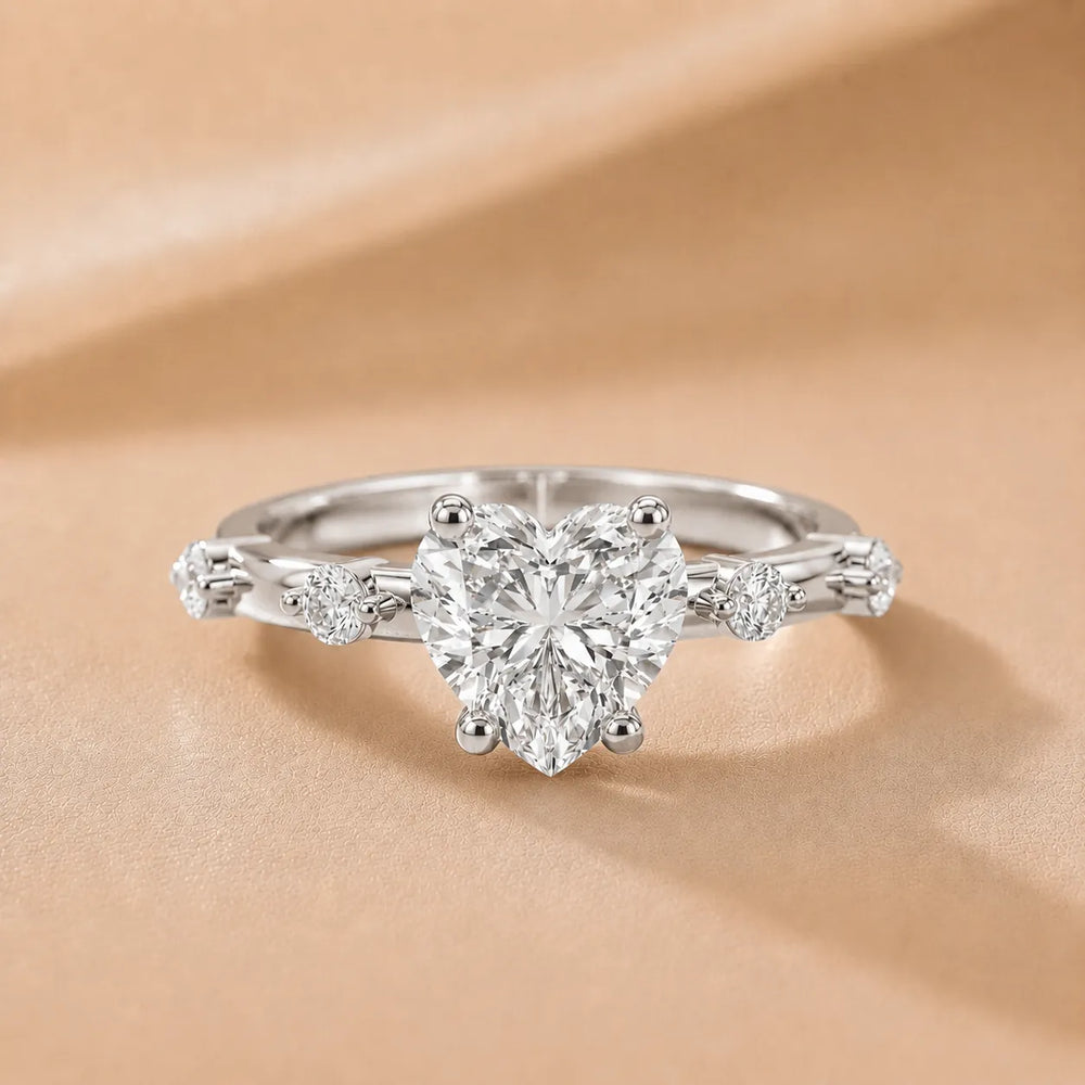 Elena Radiance Oval Diamond Engagement Ring