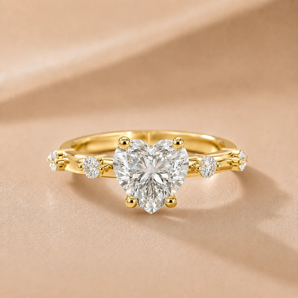 Elena Radiance Oval Diamond Engagement Ring