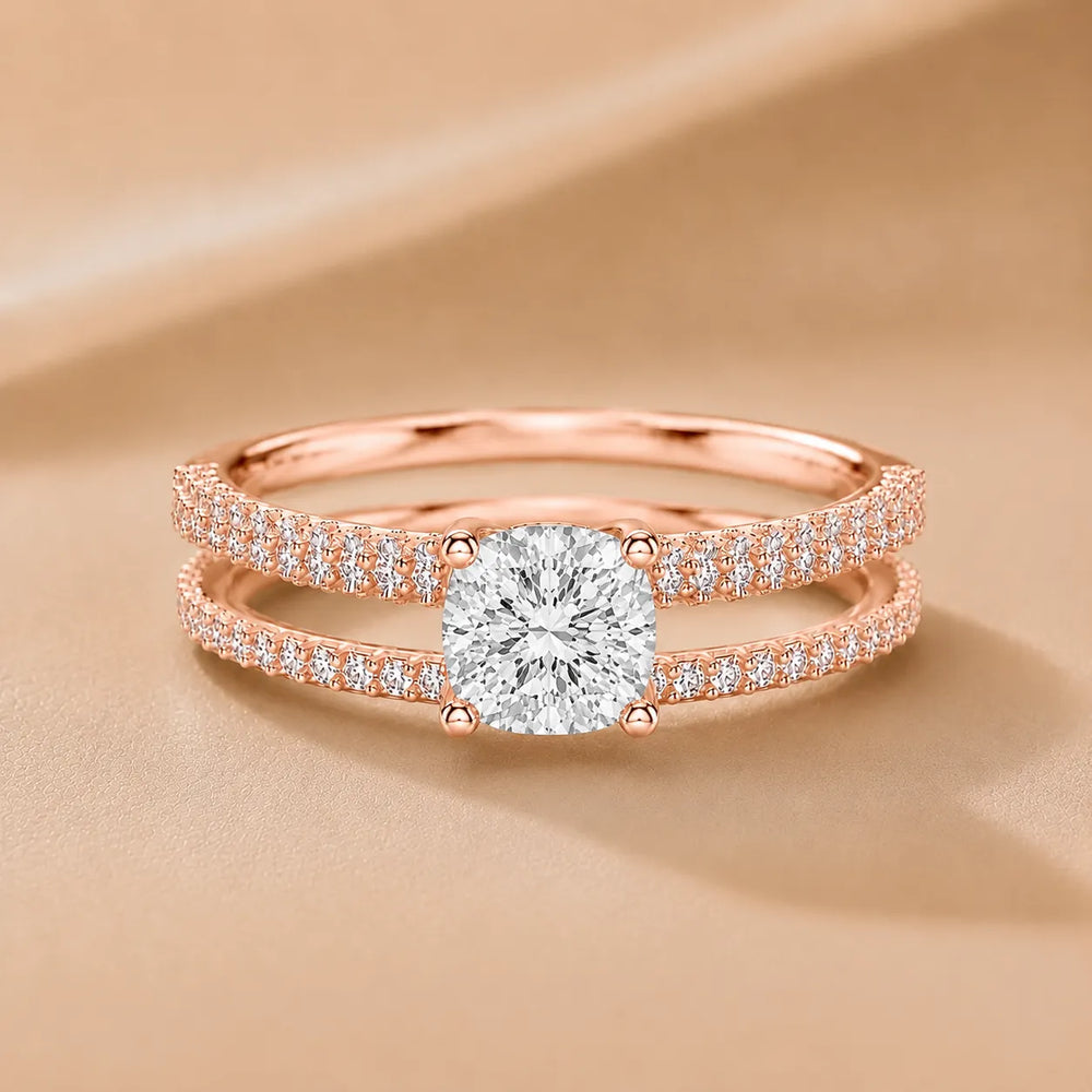 Forever Unity Ring with Side Ring