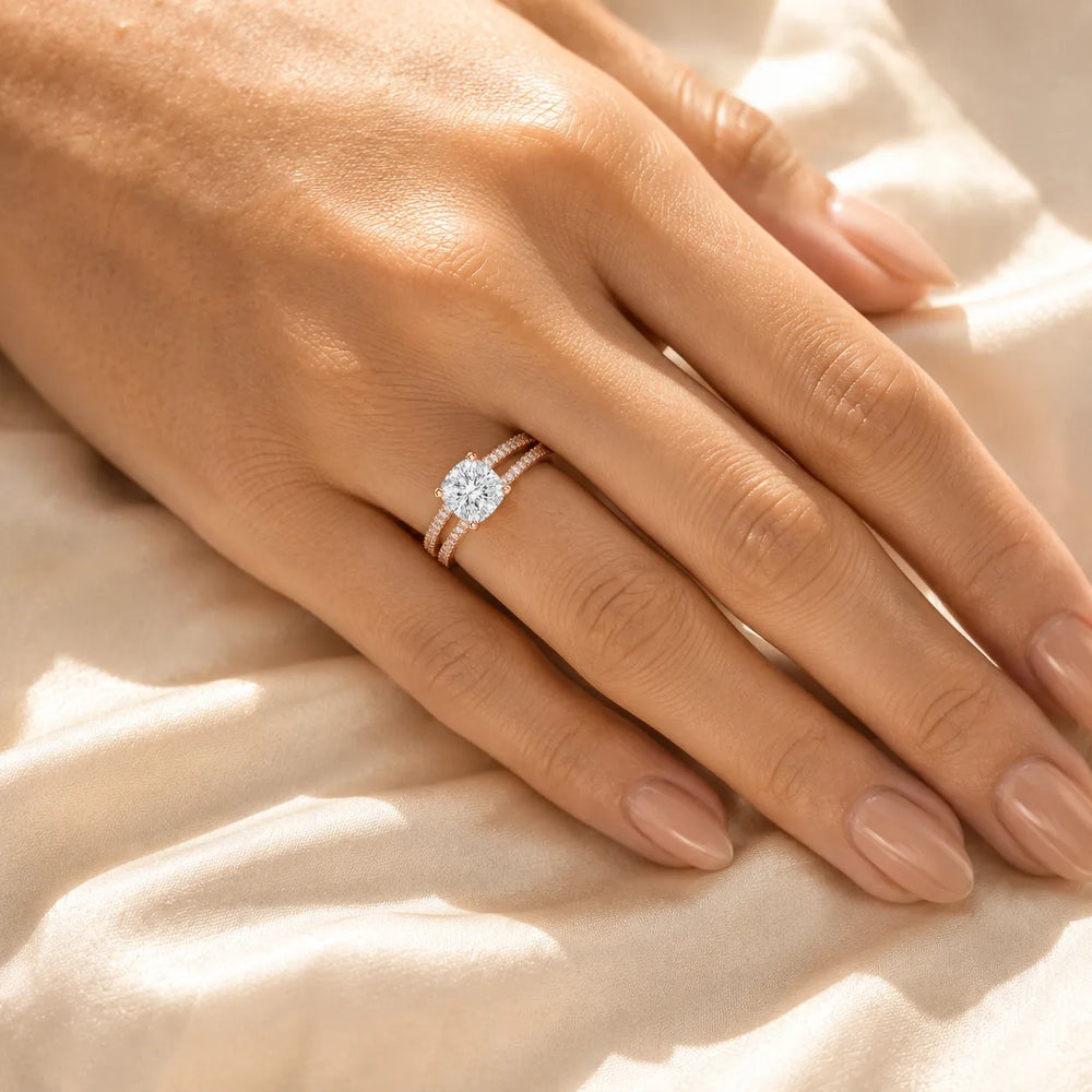 Forever Unity Ring with Side Ring