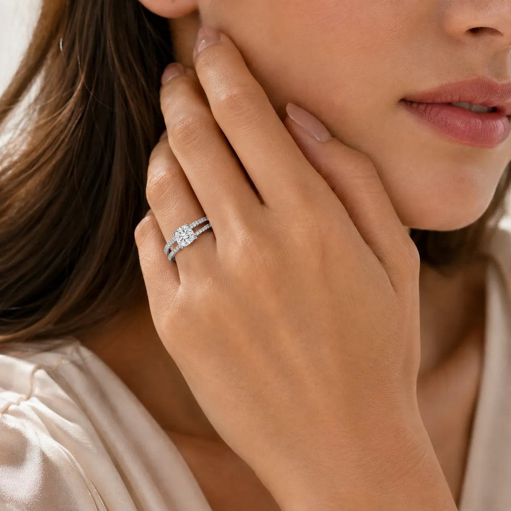 Forever Unity Ring with Side Ring