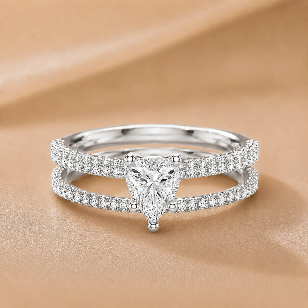 Forever Unity Ring with Side Ring