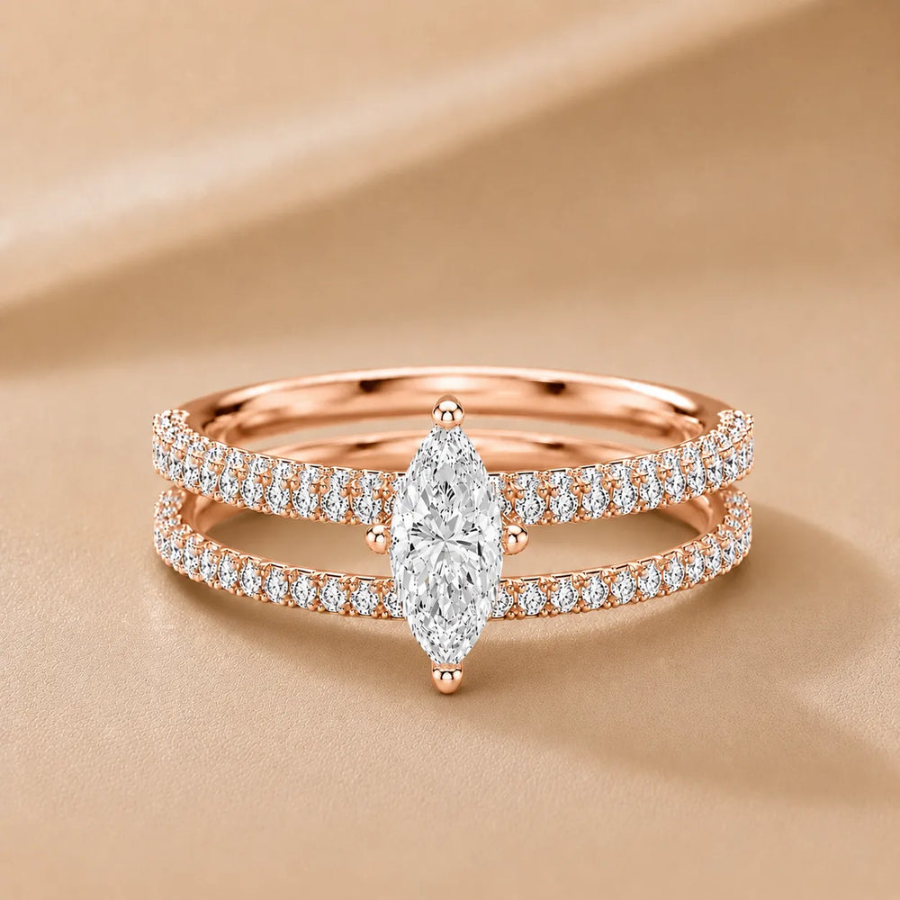Forever Unity Ring with Side Ring