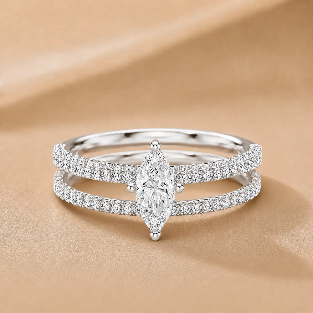 Forever Unity Ring with Side Ring