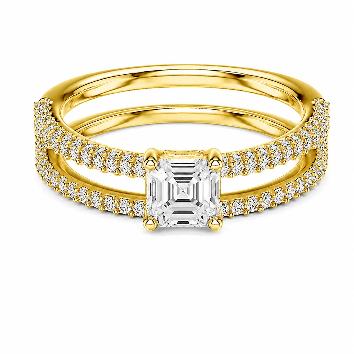 Forever Unity Ring with Round Side Ring