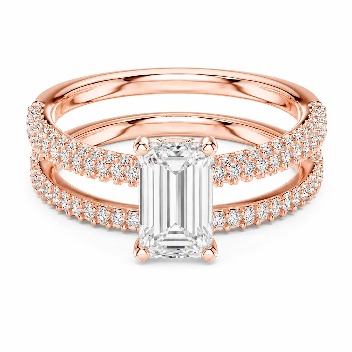 Forever Unity Ring with Round Side Ring