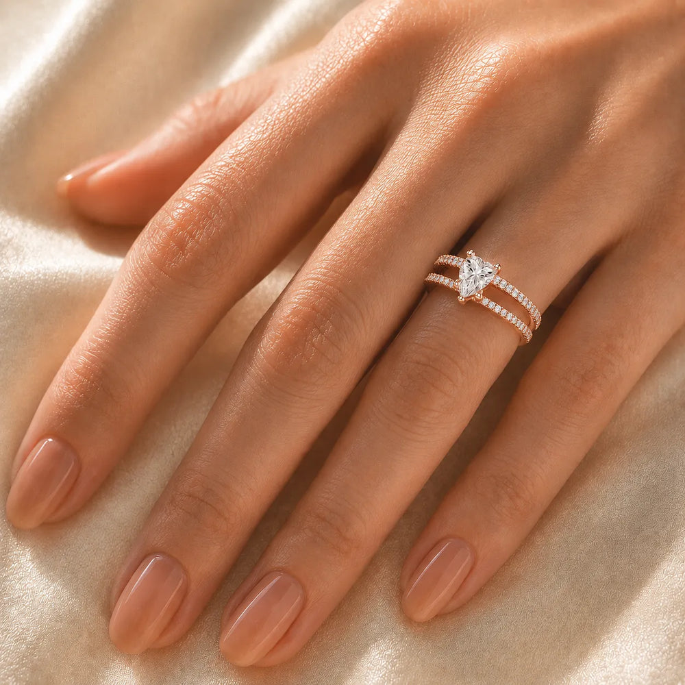 Forever Unity Ring with Side Ring