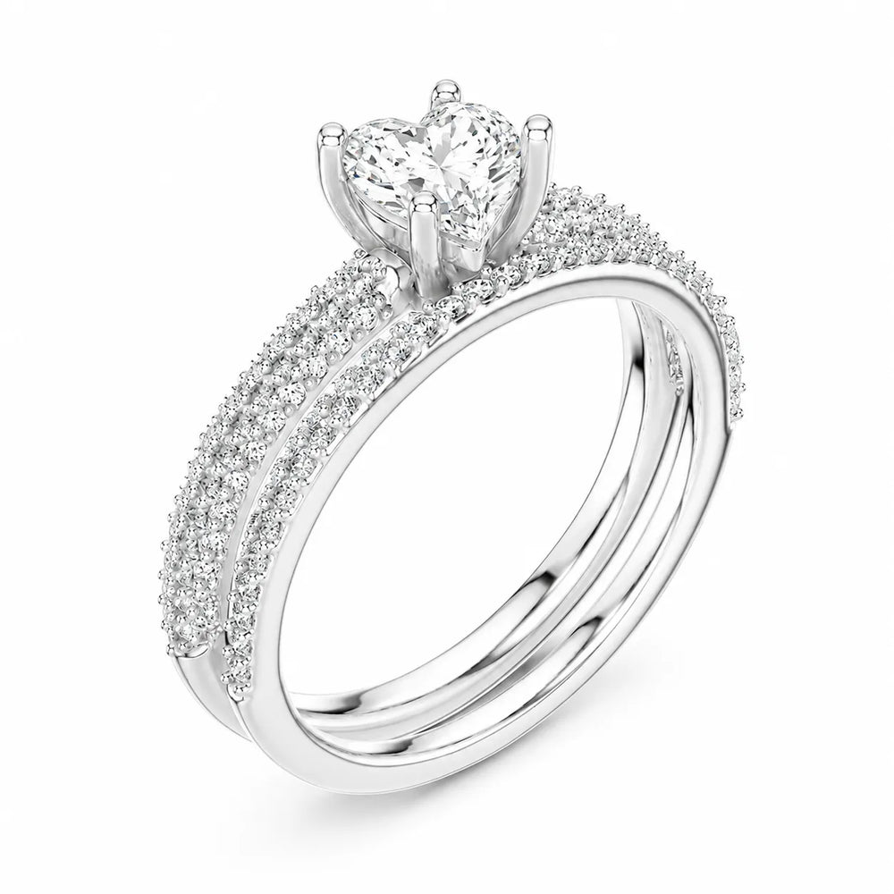 Forever Unity Ring with Side Ring
