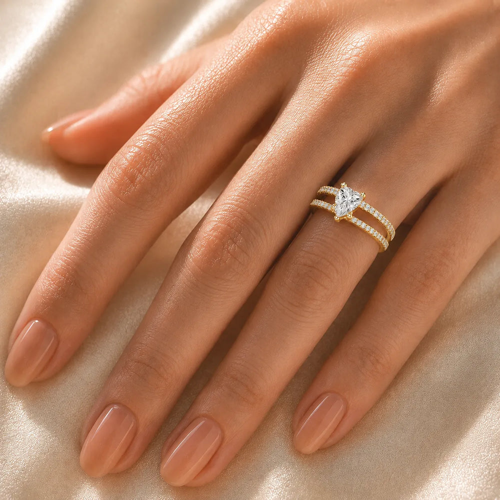 Forever Unity Ring with Side Ring